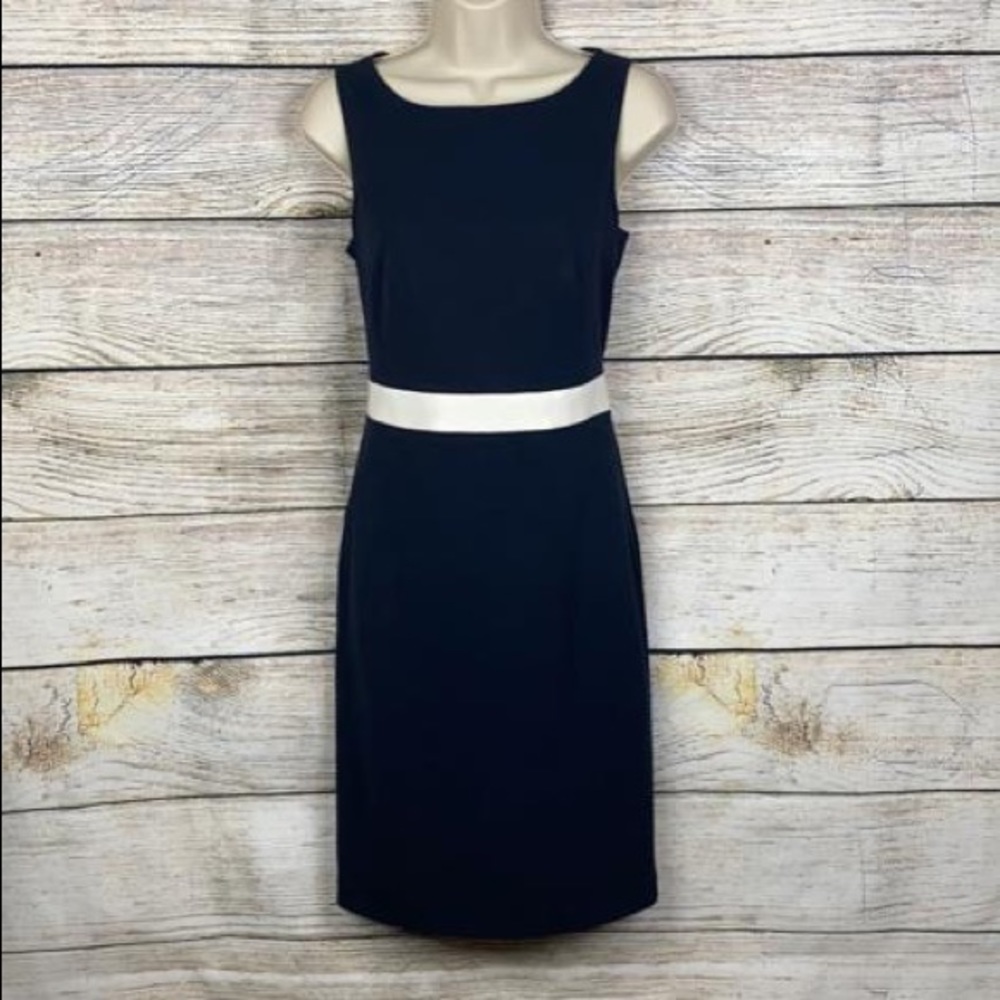 NWT Anne Klein Dark Blue Formal Dress